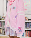Doki Doki Literature Club! School Cardigan - Pink