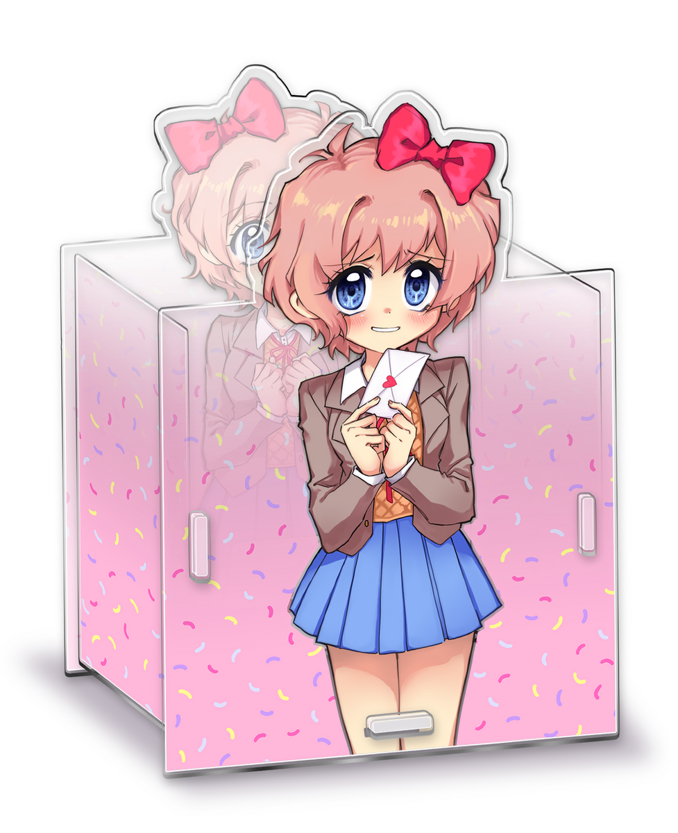 Sayori Confession Double-Sided Pencil Box (Pre-order) – Ocean In Space