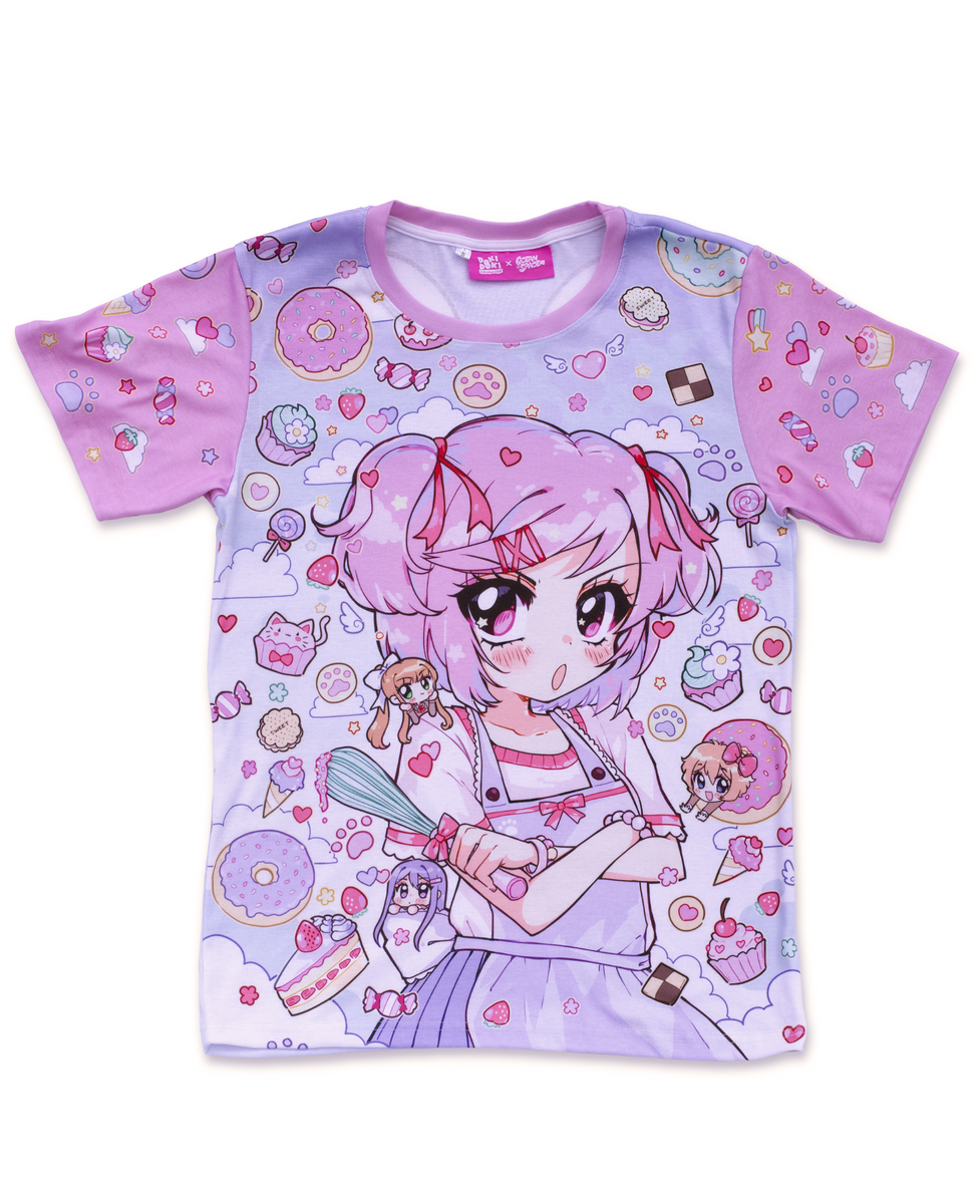 Natsuki Sticker Tee – Ocean In Space