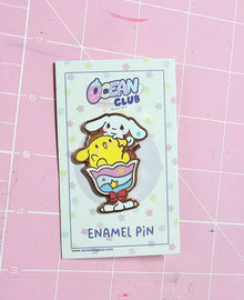  Cinnamoroll x Pompompurin Enamel Pin