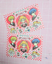 Kitchen Princess Sticker Sheets (Set of 2)