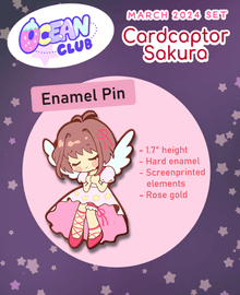  Princess Sakura Enamel Pin