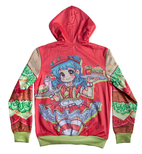 Happy Burger Hoodie