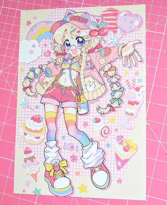 Candy Coated Print