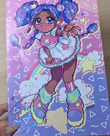  Galaxy Girl Paida Print