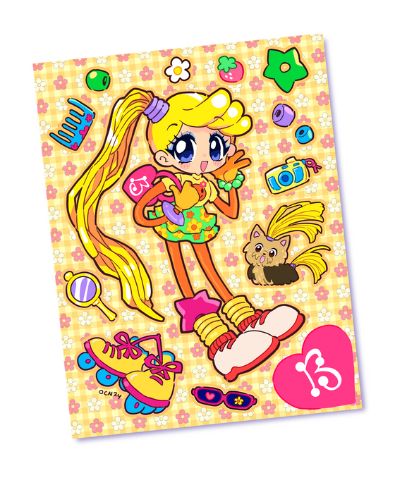 Betty Spaghetti Print – Ocean In Space Betty Spaghetti Print – Ocean In Space