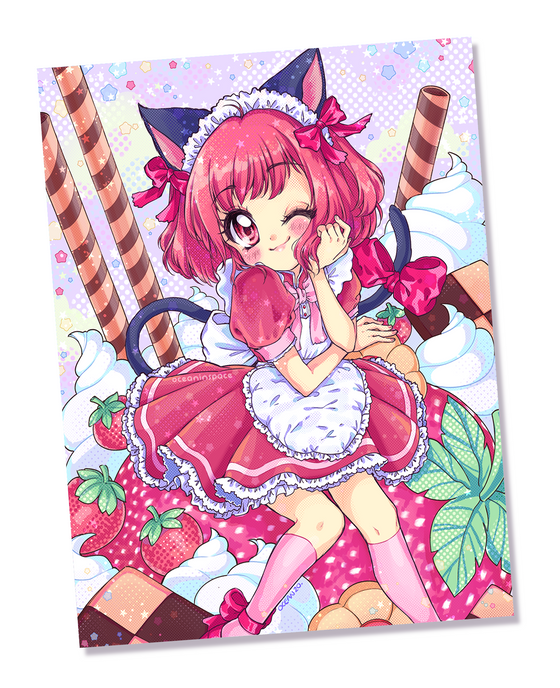 Cafe Mew Mew Print