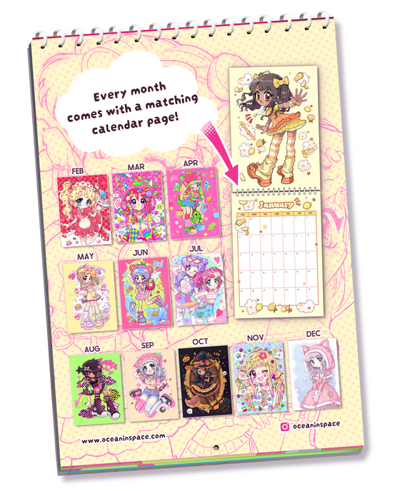 Ocean In Space 2026 Calendar (Pre-Order)