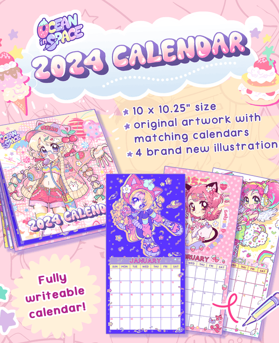 Ocean In Space 2024 Calendar