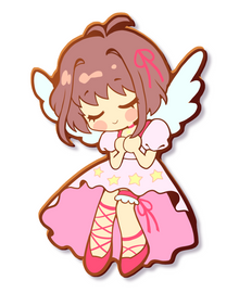  Princess Sakura Enamel Pin