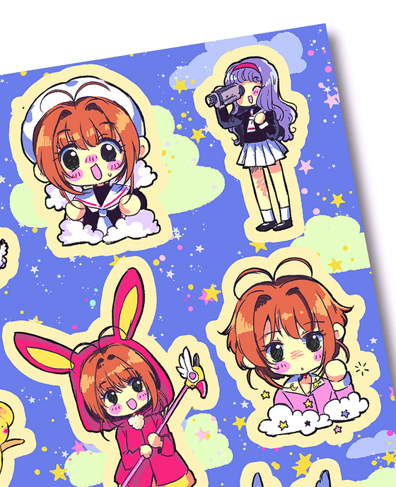 Cardcaptor Sakura Sticker Sheets (Set of 2)