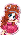 Chappell Glitter Sticker