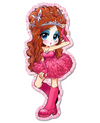 Chappell Glitter Sticker