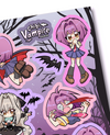 Chibi Vampire Karin Sticker Sheets (Set of 2)