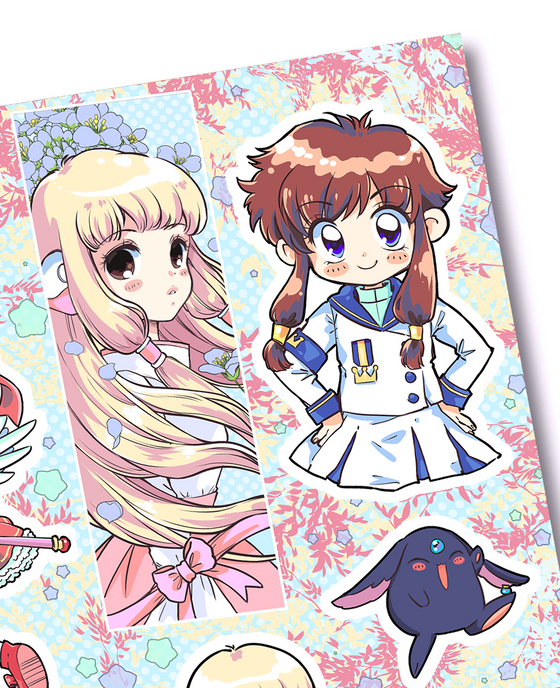 Chobits Sticker Sheets (2020) (Set of 2)