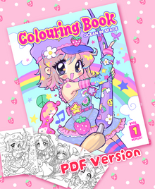  Ocean In Space Colouring Book Vol. 1 Reprint Digital Ver.
