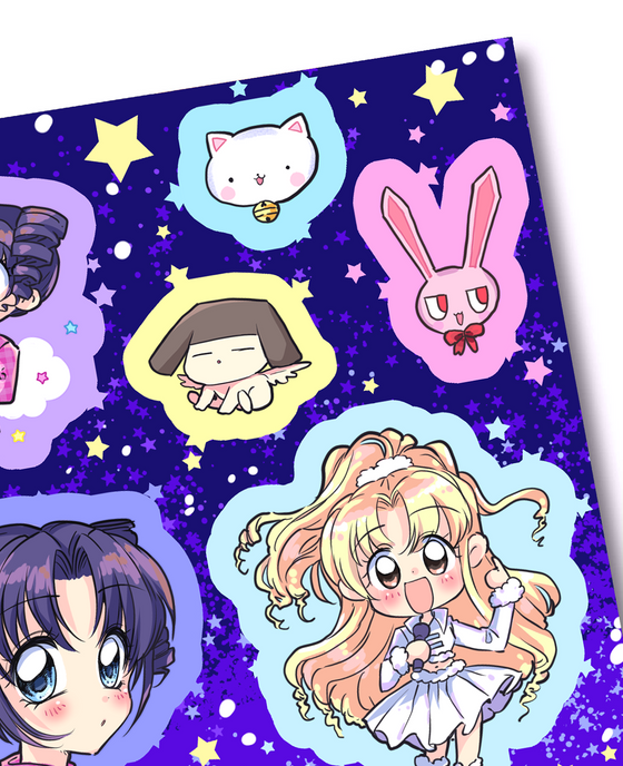 Full Moon wo Sagashite Sticker Sheets (Set of 2)