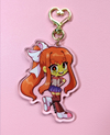 Monika Acrylic Keychain (Glitch Version)