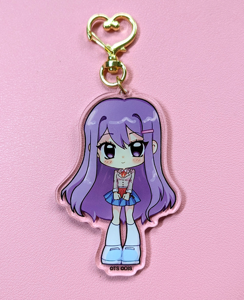 Yuri Acrylic Keychain (Glitch Version) – Ocean In Space