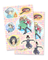Howl's Moving Castle Sticker Sheets (Set of 2)