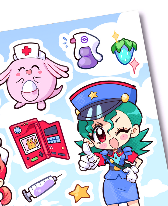 Jenny & Joy Sticker Sheets (Set of 2)