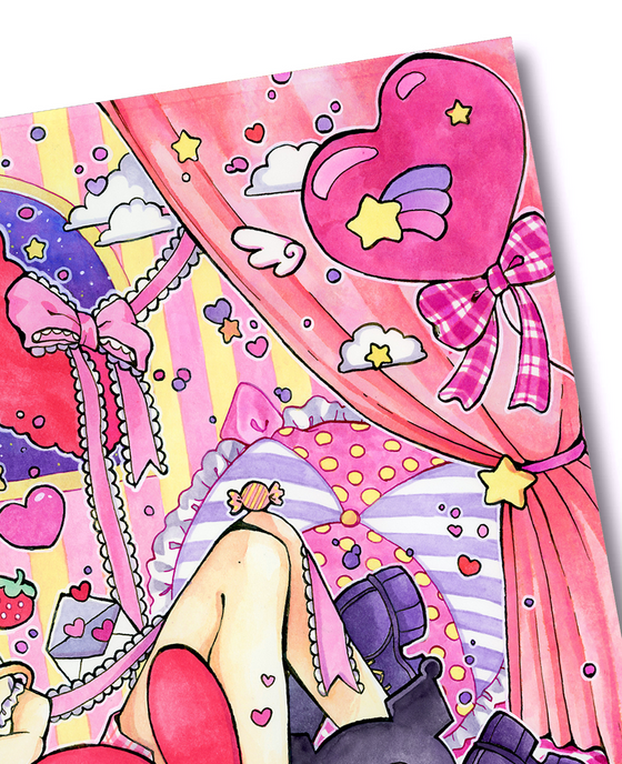 My Melody and Kuromi Print