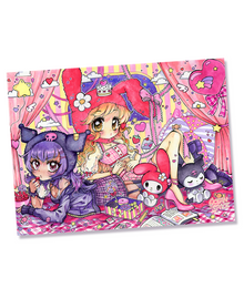  My Melody and Kuromi Print