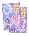 Madoka Magica Sticker Sheets (Set of 2)