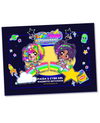 PAiDA x cybr.grl Magnetic Rainbow Keychain Set