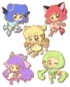 Tokyo Mew Mew NYU Retasu Enamel Pin