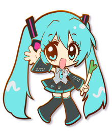  Hatsune Miku Enamel pin