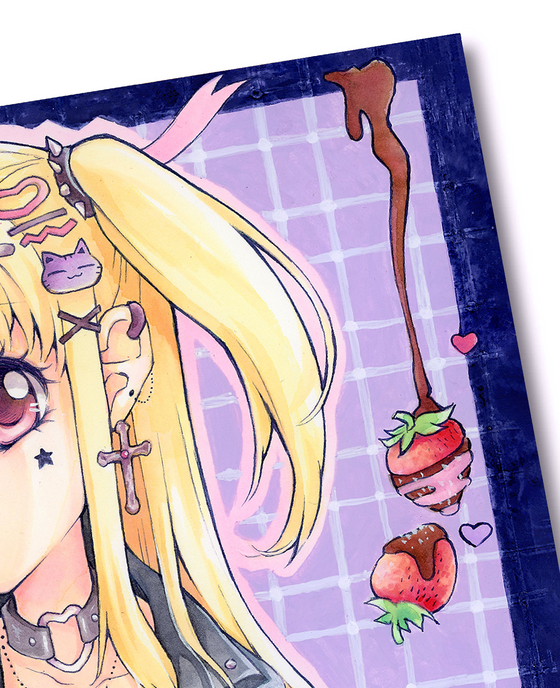 Misa Death Note Print