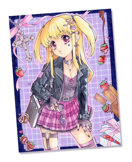 Misa Death Note Print