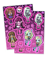 Monster High Sticker Sheets (Set of 2)