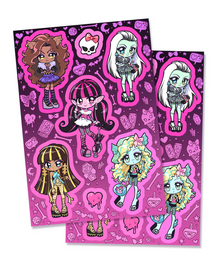  Monster High Sticker Sheets (Set of 2)