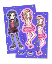  NANA Stickers (Set of 2)