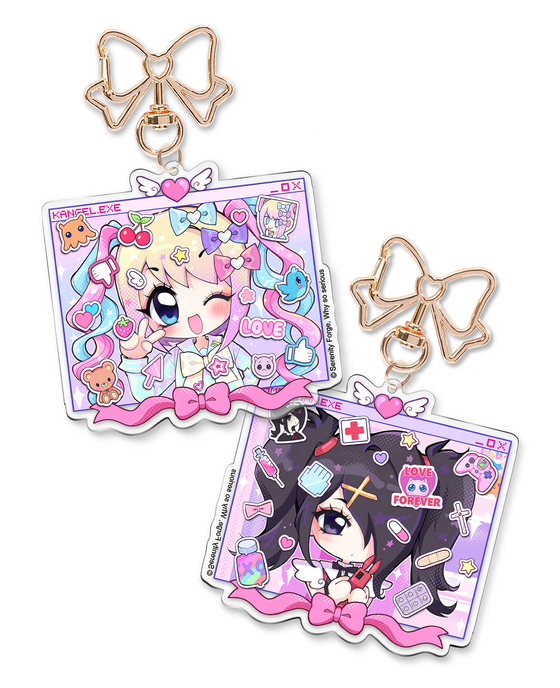 Needy Streamer Overload Acrylic Keychain