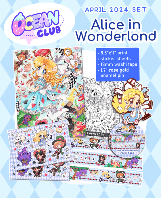 Alice In Wonderland Set