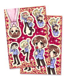 Ouran Highschool Host Club Sticker Sheets (Set of 2)