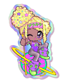  Planet Killer Paida Holographic Sticker