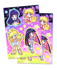  Panty & Stocking Sticker Sheets (Set of 2)