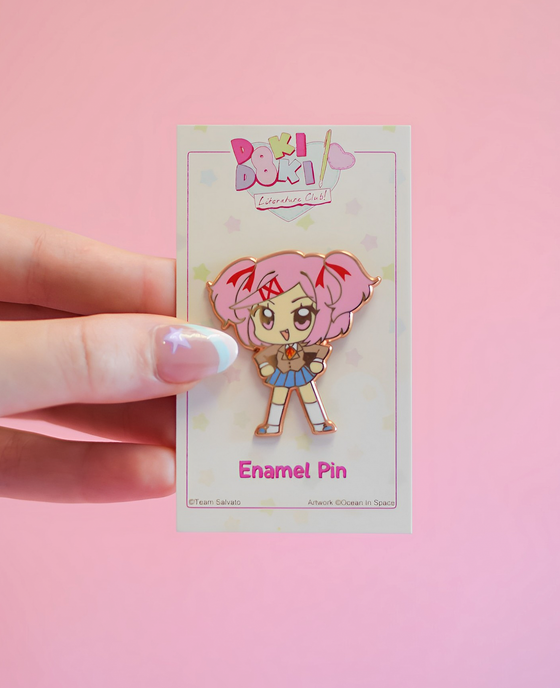 Natsuki Enamel Pin