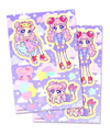 Pink Fairy Dreams Sticker Sheets (Set of 2)