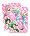 Powerpuff Girls (2022) Sticker Sheets (Set of 2)