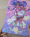 Galaxy Girl Paida Print