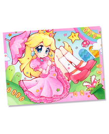  Princess Peach Print