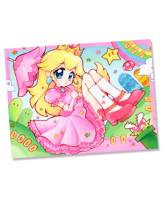 Princess Peach Print