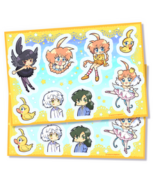  Princess Tutu Sticker Sheets (Set of 2)