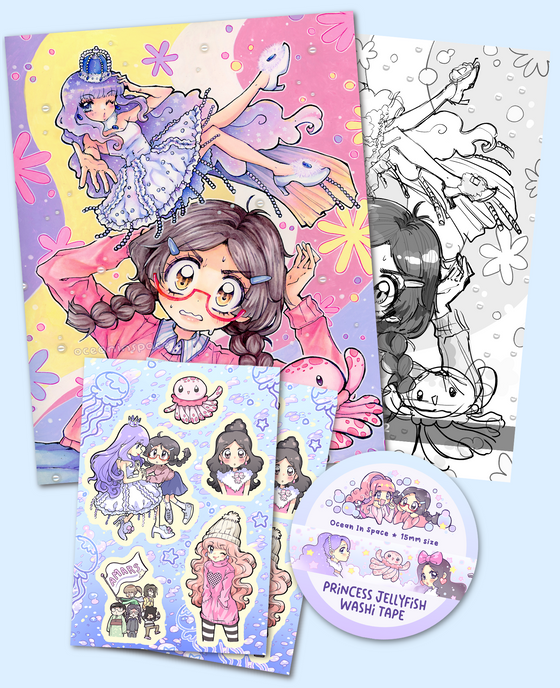 Princess Jellyfish Set