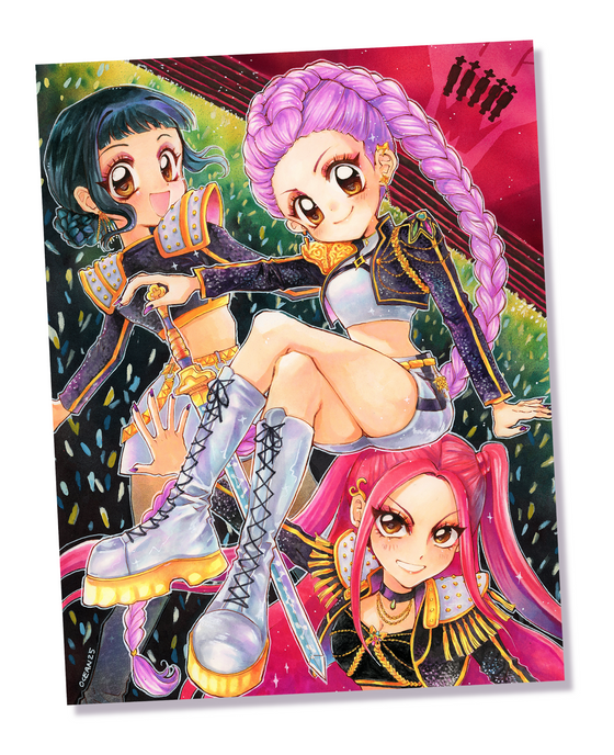 Kpop Demon Hunters Print